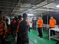 Lanjutkan Pencarian Korban Ledakan RIB 04 Basarnas Ternate, Iwan:Korban Secepatnya dapat Ditemukan