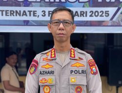 Polairud Polda Malut Lakukan Penyelidikan Ledakan Speadboat RIB 04 Basarnas Ternate