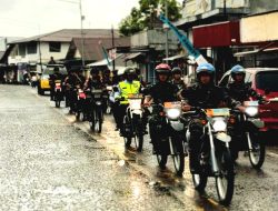 Tingkatkan Sinergitas, Polres Morotai Gandeng TNI-Brimob laksanakan Patroli Gabungan