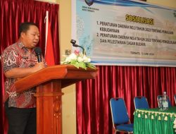 RPJMD Kota Ternate Lima Tahun ke Depan Mulai Disusun, Rizal:Libatkan unsur Stakeholder