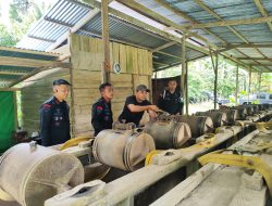 Laksanakan Perintah Kapolda Malut, Tim Gabungan Bergerak di Tiga Lokasi Lain Tertibkan Tambang Ilegal