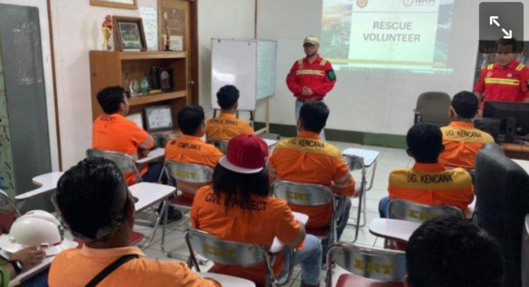 NHM saat menggelar program ERT Volunteer