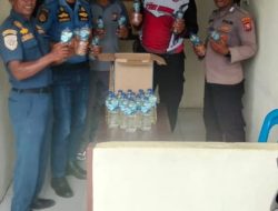 Polres Kepulauan Sula Amankan Puluhan Miras tanpa Pemilik di KM Barcelona