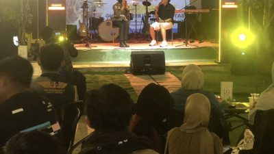 Tingkatkan Kesadaran Berkendara, Satlantas Polres Halteng Sosialisasi di Pengunjung Gobi Ceve