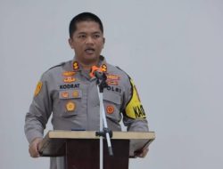 Kapolres Kepulauan Sula Turunkan Ratusan Personel amankan Kunker Menkes RI