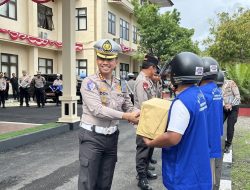 Kapolda Maluku Utara Deklarasi Puluhan Pengendara Bentor Sebagai Pelopor Keselamatan di Ibu Kota Provinsi