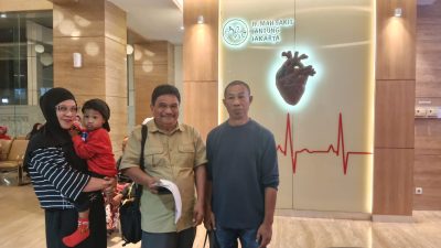 Haji Robert bersama NHM Peduli Bantu Pasien Jantung dari Berbagai Daerah di Maluku Utara
