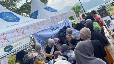 Peringati Hari Apoteker Sedunia, IAI Cabang Ternate Lakukan Pemeriksaan Kesehatan Gratis ke Masyarakat