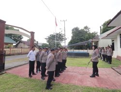 Kunker di Polsek Moti, Kapolres: Untuk Melihat Personel di Tempat Tugas Langsung