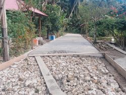 Anggaran DD Tahap II 2025 Dialokasikan Jalan Rabat Beton 200 Meter