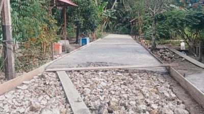 Anggaran DD Tahap II 2025 Dialokasikan Jalan Rabat Beton 200 Meter