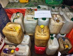Timbun Ribuan Liter BBM Subsidi, Polres Ternate Amankan Dua Terduga Pelaku
