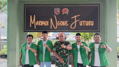 Silaturahmi: GP Ansor Kota Ternate dan Kodim 1501 Perkuat Wawasan Kebangsaan di PKD 2025