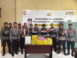 Rokok Ilegal Tanpa Cukai hingga Captikus Diamankan Polisi di Taliabu
