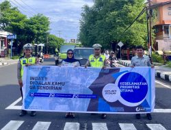 Kolaborasi, Jasa Raharja dan Satlantas Polres Ternate Tingkatakan Keselamatan Berlalu Lintas