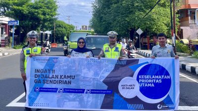 Kolaborasi, Jasa Raharja dan Satlantas Polres Ternate Tingkatakan Keselamatan Berlalu Lintas