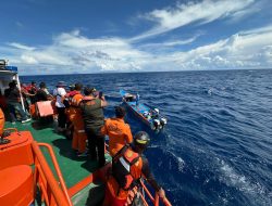 Nelayan Asal Tidore Selamat Usai Longboat Terbalik di Perairan Batang Dua