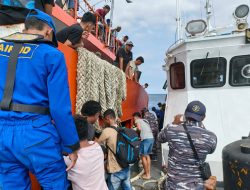 Kapal Motor Cantika 9C Dilaporkan Kandas di Perairan Halmahera Tengah