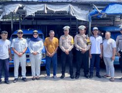 Jasa Raharja dan Satlantas Polres Ternate Lakukan Ramp Check di Angkutan Umum
