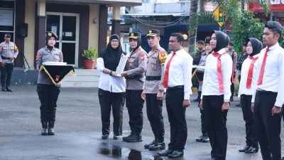 Polres Ternate dapat Penghargaan dari TRC PPA Indonesia