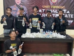 Polres Ternate Amankan Pemilik Puluhan Cap Tikus di Kelurahan Fitu
