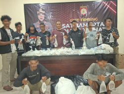 Polres Ternate Berhasil Amankan 500 Kantong Cap Tikus dan Dua Pelaku