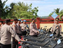 Kapolres Halmahera Timur Pimpin Apel Jelang Operasi Ketupat 2026