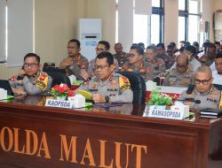 Kapolda Maluku Utara Pimpin Latihan Pra Operasi Ketupat 2026