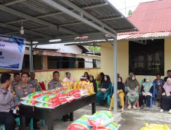 Bantu Masyarakat Jelang Idulfitri, Polres Halmahera Timur Gelar Pasar Murah