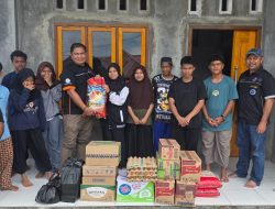Peringati Milad ke-15, DPK FPE PT NHM Salurkan Sembako di Panti Asuhan Bahtera Maulana
