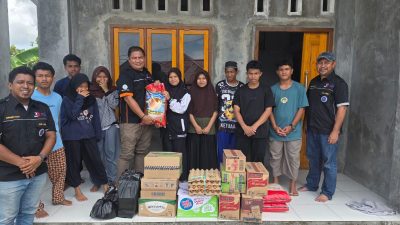 Peringati Milad ke-15, DPK FPE PT NHM Salurkan Sembako di Panti Asuhan Bahtera Maulana