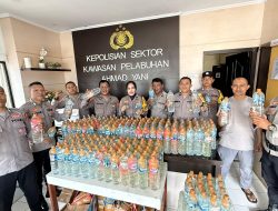 Polisi Gagalkan 226 Botol Cap Tikus Masuk melalui Pelabuhan di Ternate