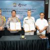 Polda dan PT Feni Halmahera Timur Menandatangani Nota Kesepahaman Pengamanan Objek Vital