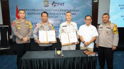 Polda dan PT Feni Halmahera Timur Menandatangani Nota Kesepahaman Pengamanan Objek Vital