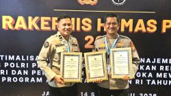 Polda Maluku Utara Meraih Tiga Penghargaan Nasional di Rakernis Humas