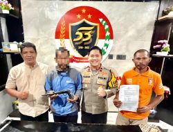 Polsek Tetapkan Pemilik Senpi Ilegal di Halmahera Timur sebagai Tersangka