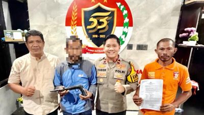Polsek Tetapkan Pemilik Senpi Ilegal di Halmahera Timur sebagai Tersangka