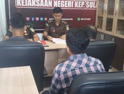 Penyidik Polres Sula Serahkan Tersangka Dugaan Kasus Kekerasan Seksual ke JPU