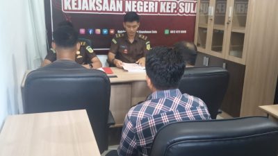 Penyidik Polres Sula Serahkan Tersangka Dugaan Kasus Kekerasan Seksual ke JPU
