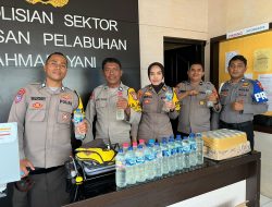 Razia di Kapal, Polsek KP3 Ternate Amankan Puluhan Botol Miras