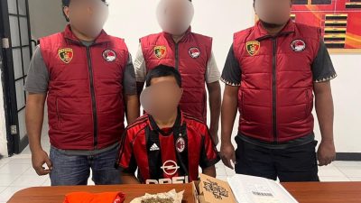 Pesan Ganja Rp550 Ribu dari Jakarta Utara, Pemuda di Halmahera Tengah Ditangkap