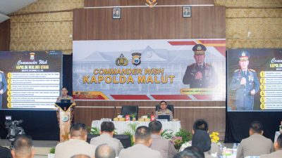 Kapolda Maluku Utara: Penghargaan Kepada Personel Berprestasi dan Sanksi Bagi Pelanggar