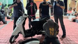 Terduga Pelaku Pencurian Sepeda Motor di Ternate Ditangkap Polisi