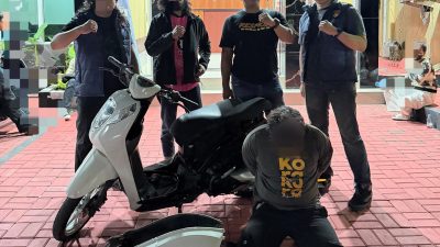 Terduga Pelaku Pencurian Sepeda Motor di Ternate Ditangkap Polisi