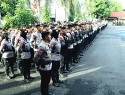 Sebanyak 217 Personel Melakukan Pengamanan Aksi Demonstrasi Kenaikan Harga BBM di Ternate