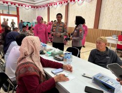Polres Halmahera Timur Laksanakan Bedah Rumah hingga Donor Darah dalam Rangka Hari Bhayangkara