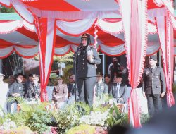 Upacara Hari Bhayangkara ke-80 Berlangsung Khidmat, Kapolres Ternate: Tidak Segan-segan Menindak dengan Tegas
