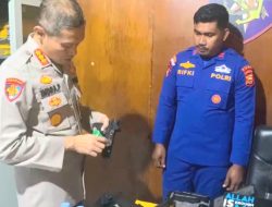 Propam Polda Maluku Utara Lakukan Pemeriksaan Senpi Personel Polairud