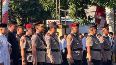Pimpin Sertijab, Kapolres Ternate Minta Pejabat Baru Segera Menyesuaikan Diri