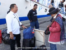 Sekda Kota Ternate Sambut Kedatangan Direktur Eksekutif JKPI dan Rombongan Delegasi